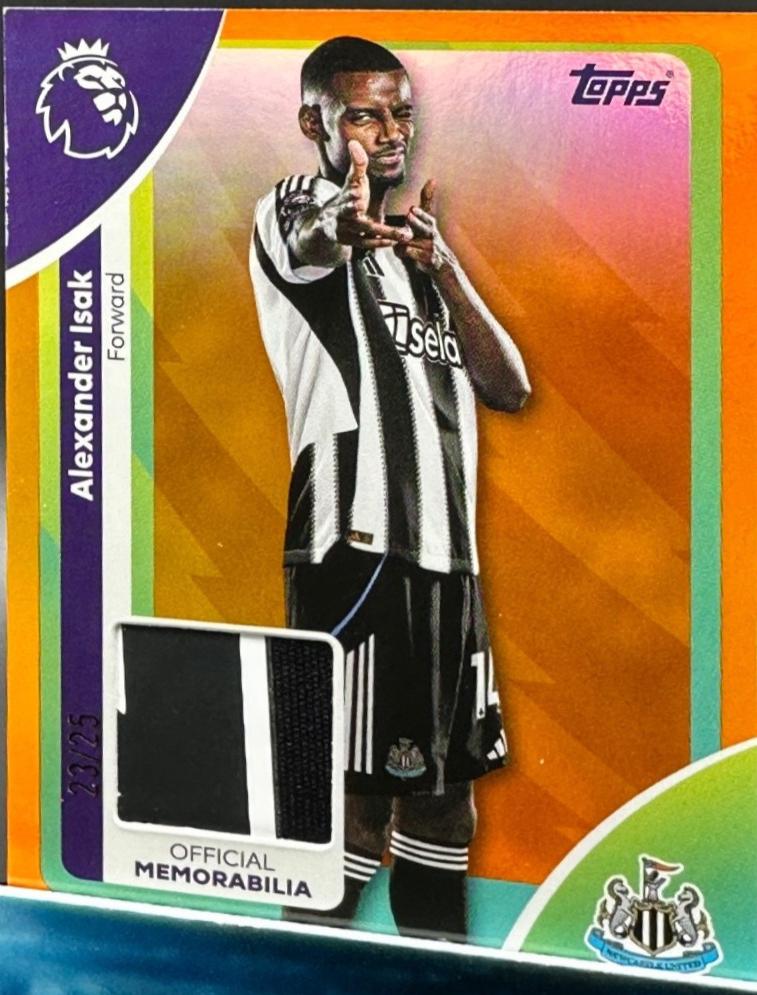 Alexander Isak [Orange Rainbow] #RE-AIS
