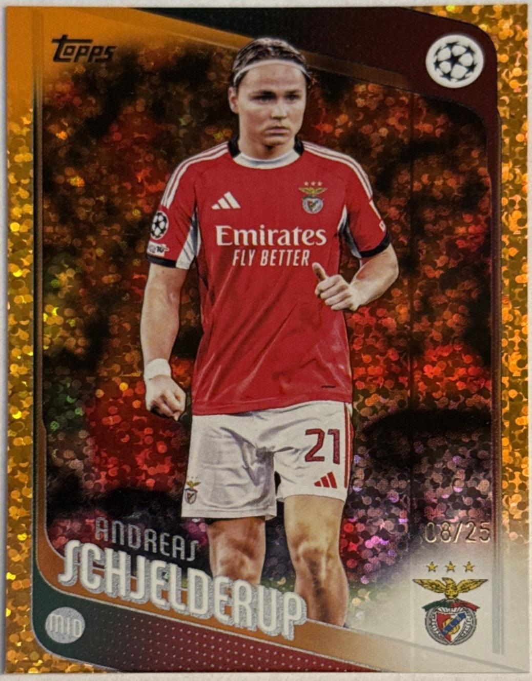 Andreas Schjelderup [Orange Foil] #27