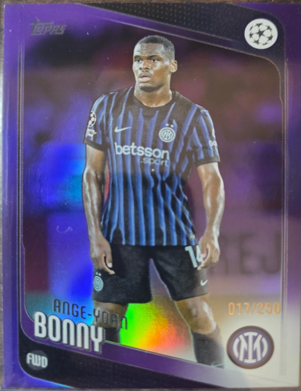 Ange-Yoan Bonny [Purple Foil] #116
