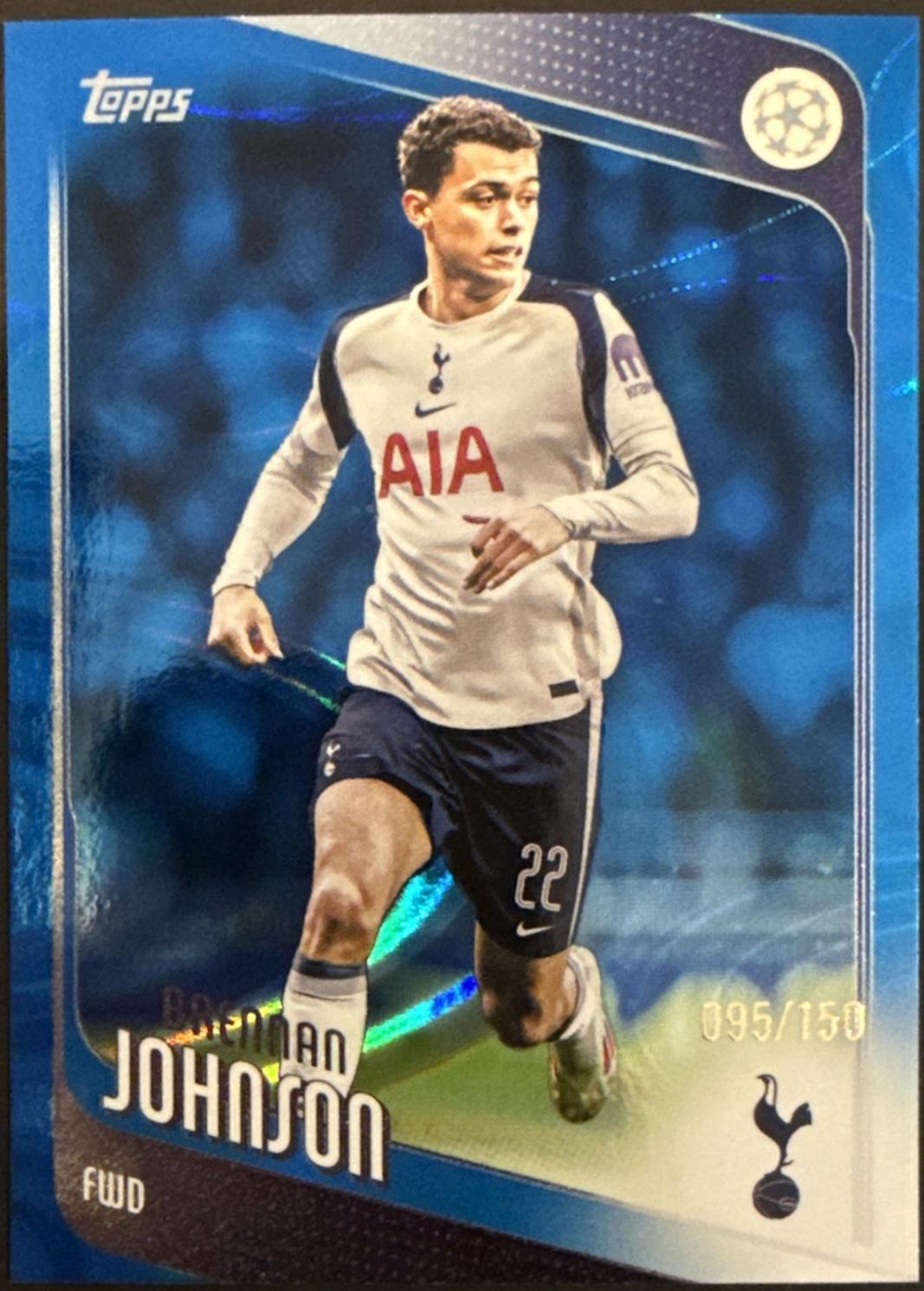 Brennan Johnson [Blue Raindrops] #18