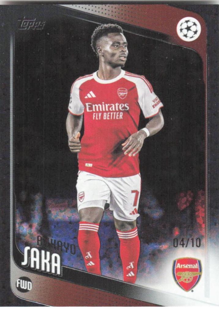 Bukayo Saka [Black] #12