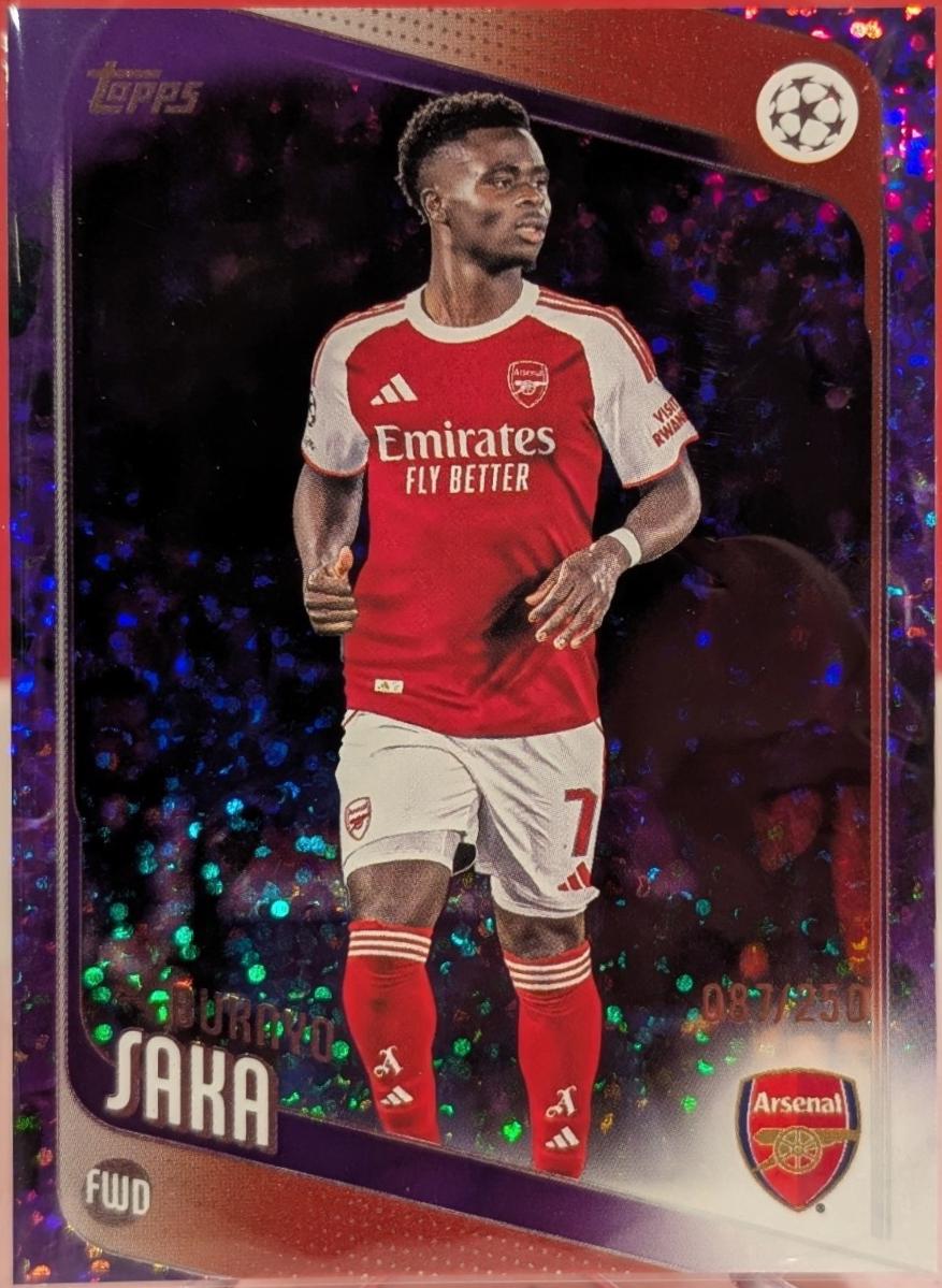 Bukayo Saka [Purple] #12