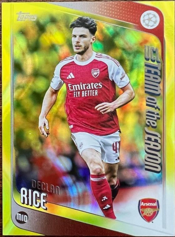 Declan Rice [Yellow] #164