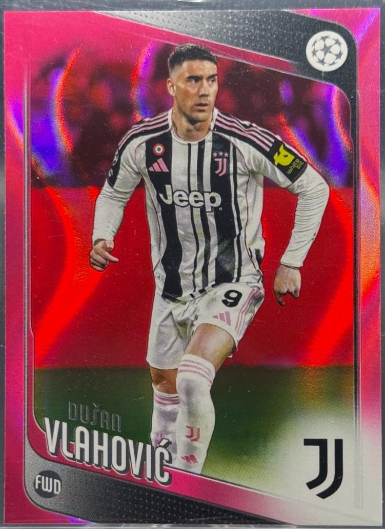 Dusan Vlahovic [Neon Pink Flowfractor] #175