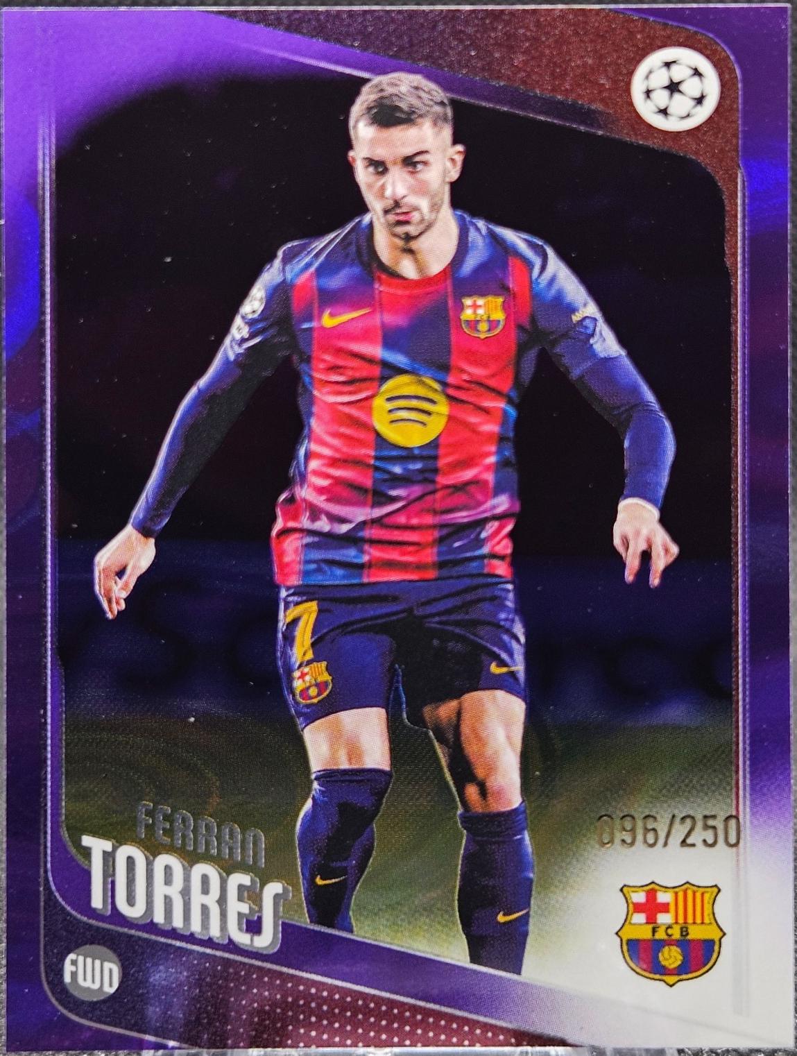 Ferran Torres [Purple Raindrops] #138