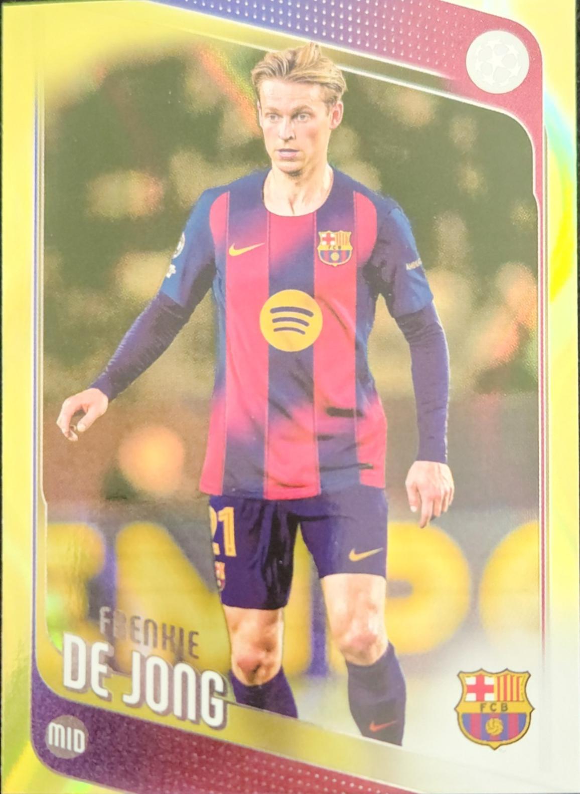 Frenkie de Jong [Neon Yellow Flowfractor] #135