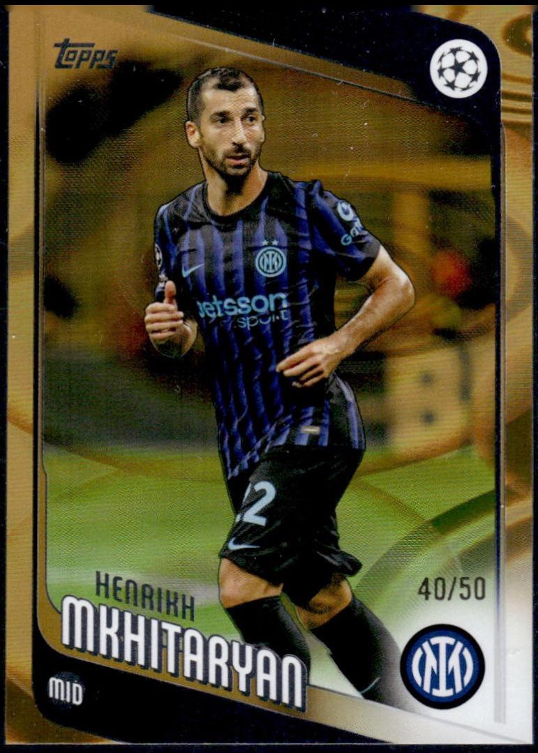 Henrikh Mkhitaryan [Gold Raindrops] #57