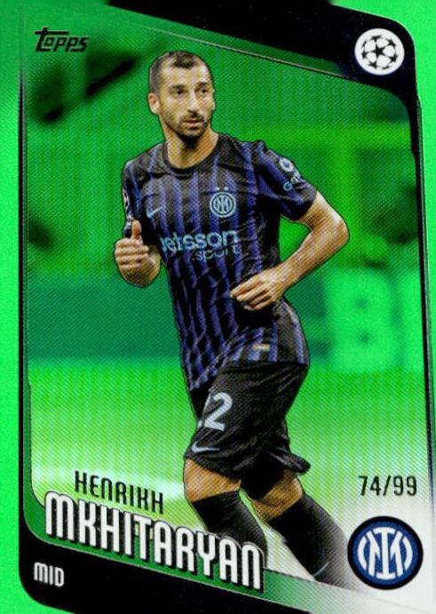 Henrikh Mkhitaryan [Green Foil] #57