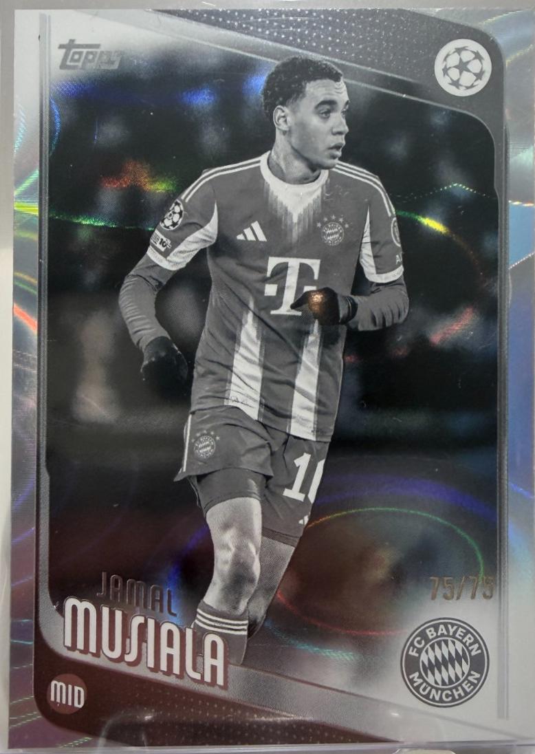 Jamal Musiala [Black White Raindrops] #130