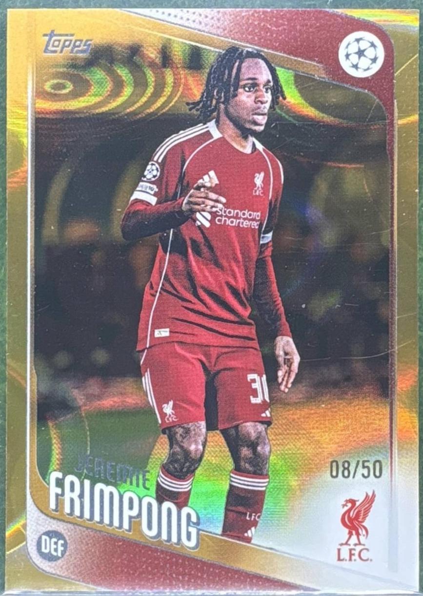 Jeremie Frimpong [Gold Raindrops] #6