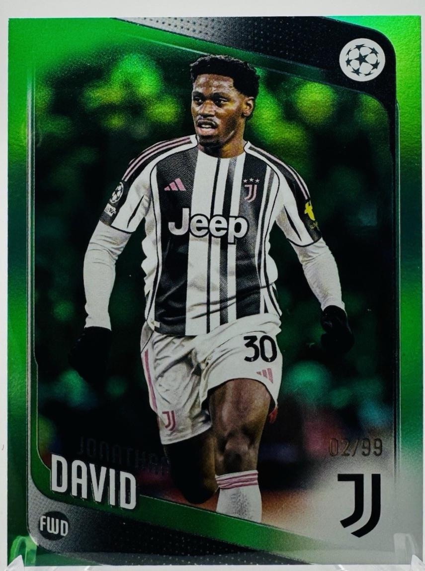 Jonathan David [Green Foil] #17