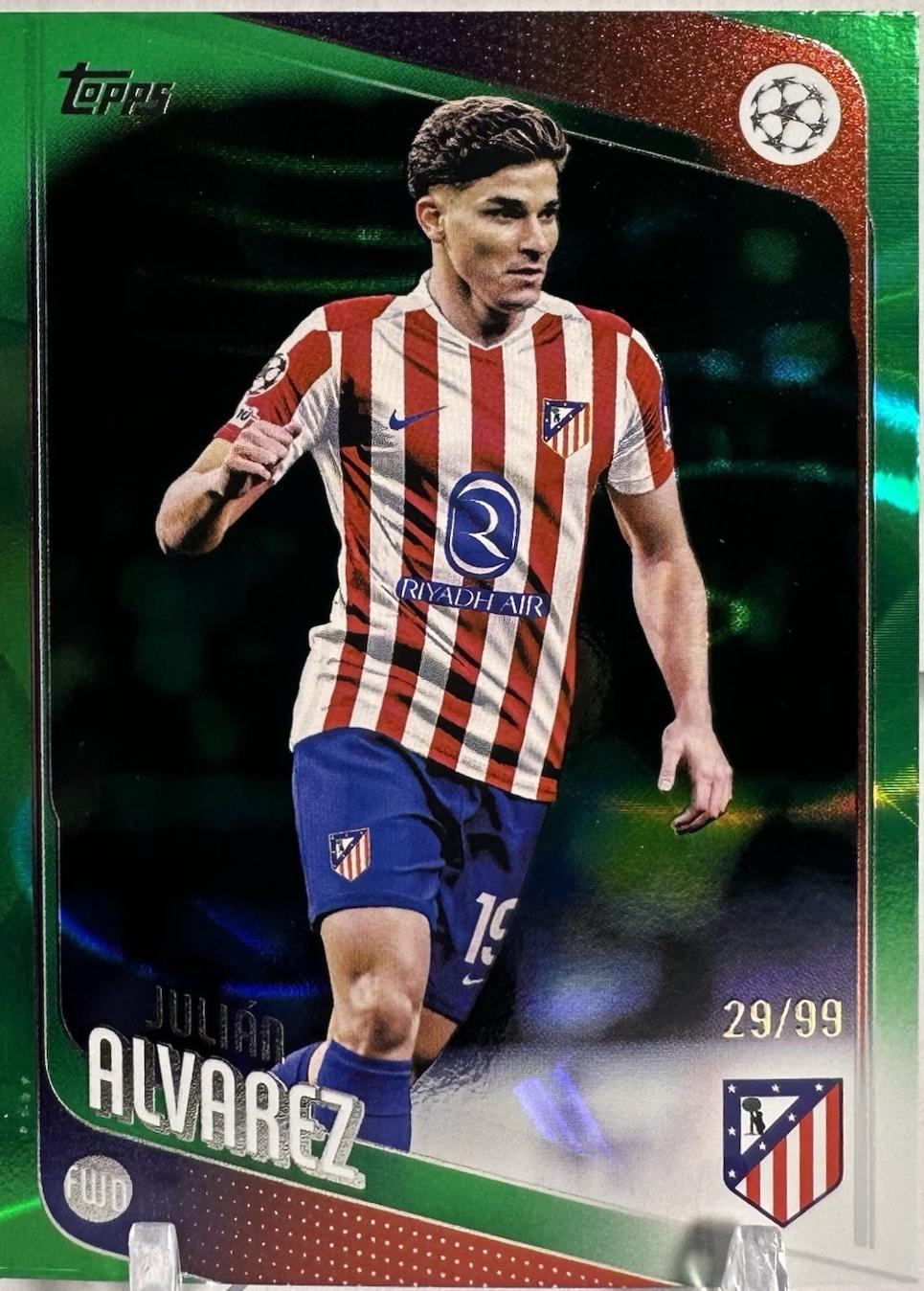 Julian Alvarez [Green Foil] #154
