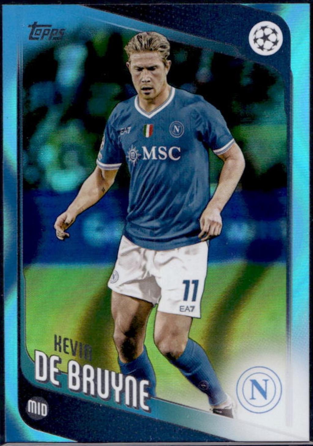 Kevin De Bruyne [Neon Blue Flowfractor] #200