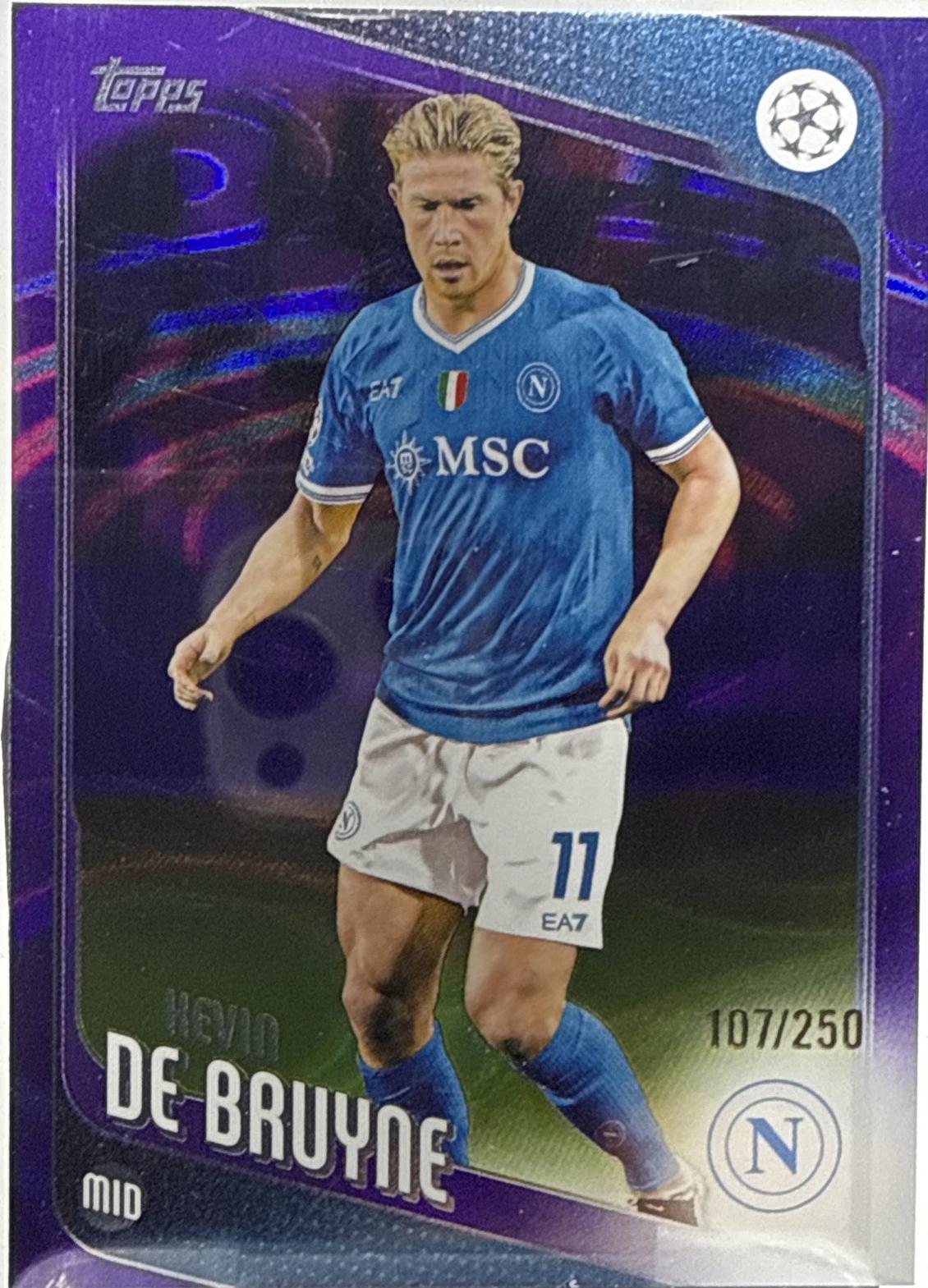 Kevin De Bruyne [Purple Raindrops] #200
