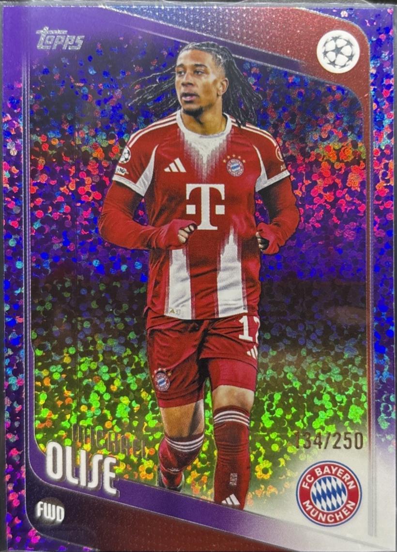 Michael Olise [Purple Foil] #4