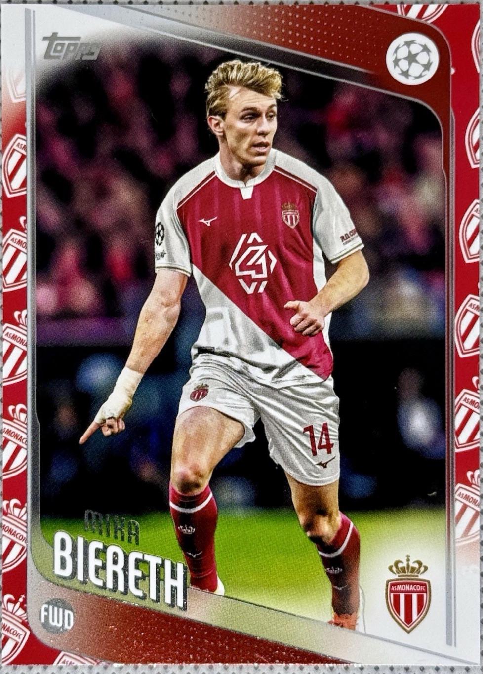 Mika Biereth [Team Logo Border] #178