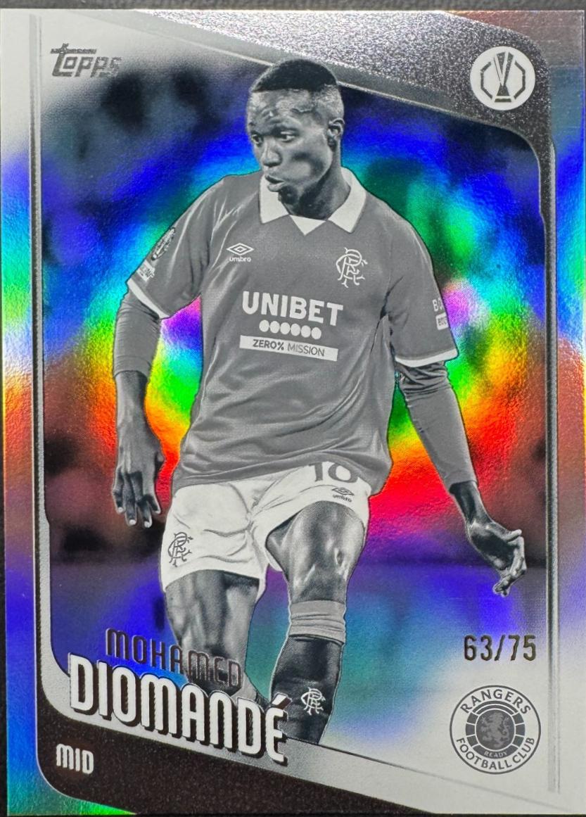 Mohamed Diomande [Black White Foil] #45