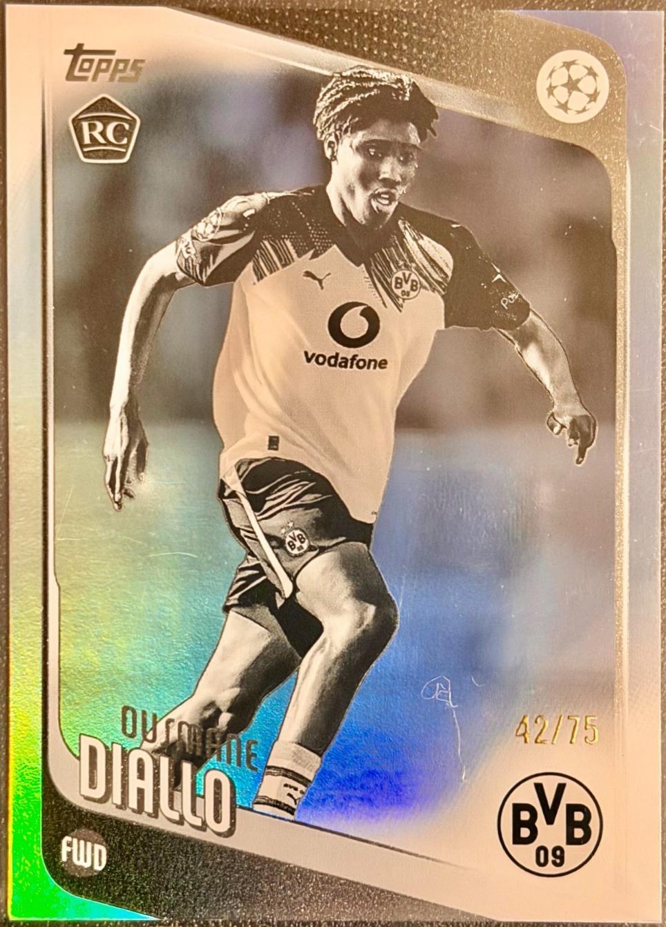 Ousmane Diallo [Black White Foil] #120