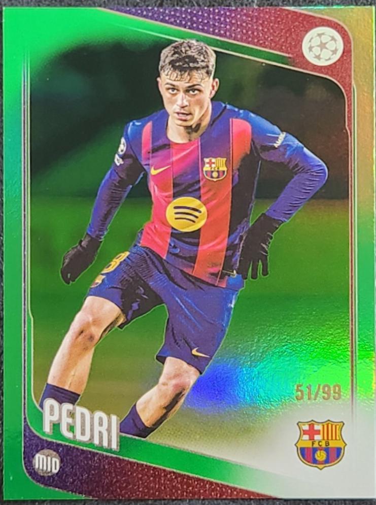 Pedri [Green Foil] #196