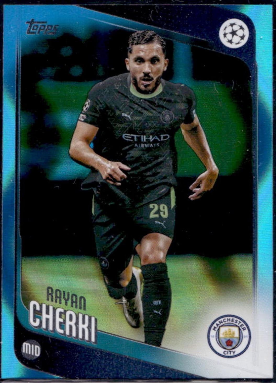 Rayan Cherki [Neon Blue Flowfractor] #1