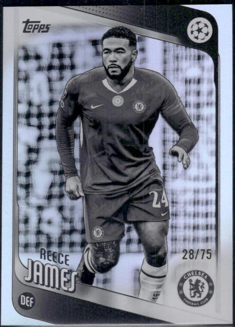 Reece James [Black White Foil] #70