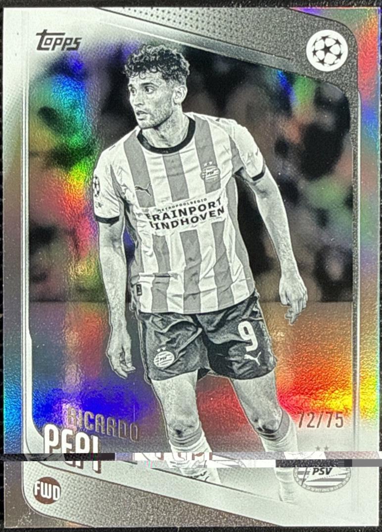 Ricardo Pepi [Black White Foil] #106