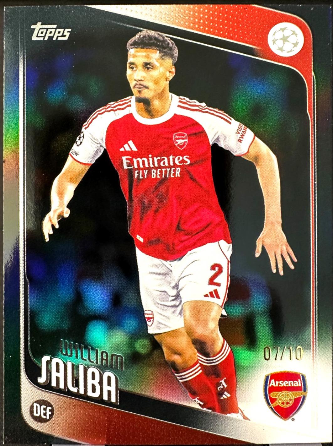 William Saliba [Black] #113