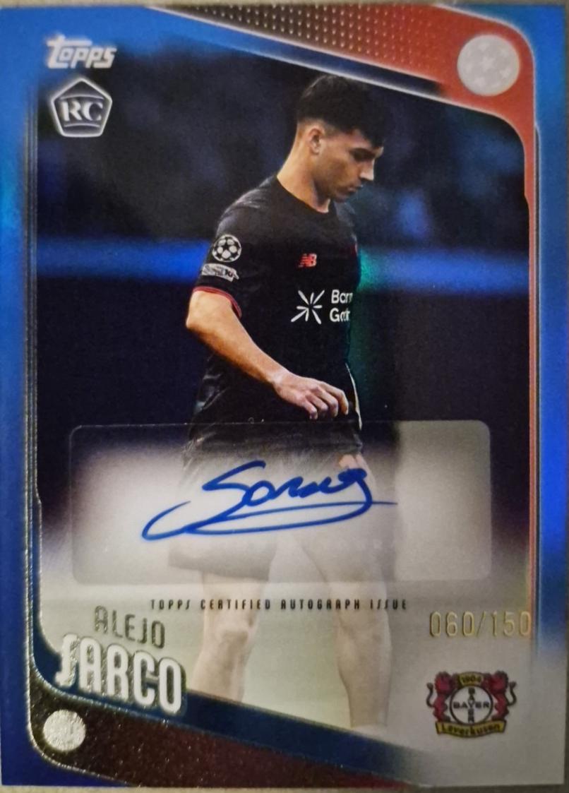 Alejo Sarco [Blue Foil] #BA-AS