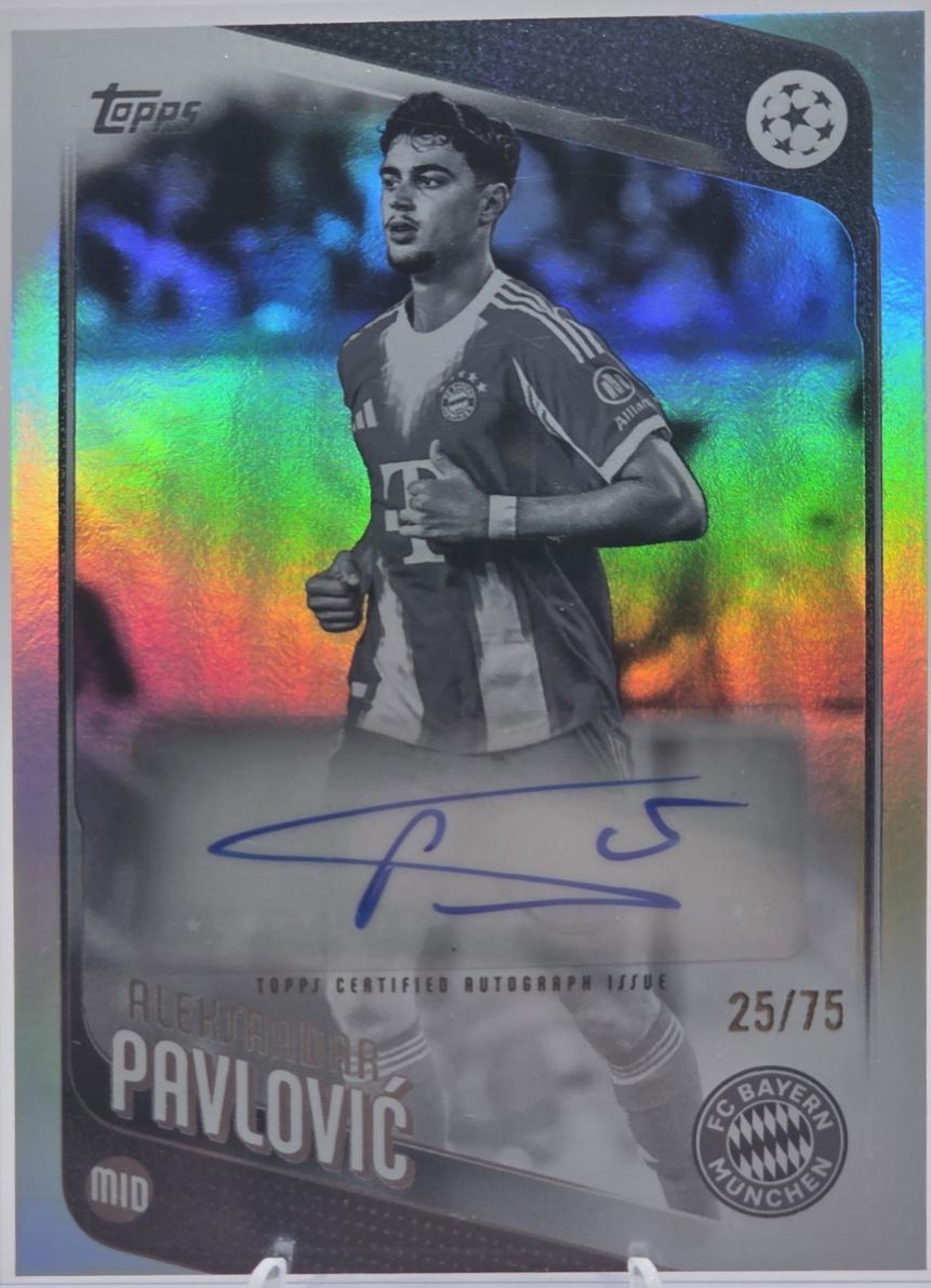 Aleksandar Pavlovic [Black White Foil] #BA-AP