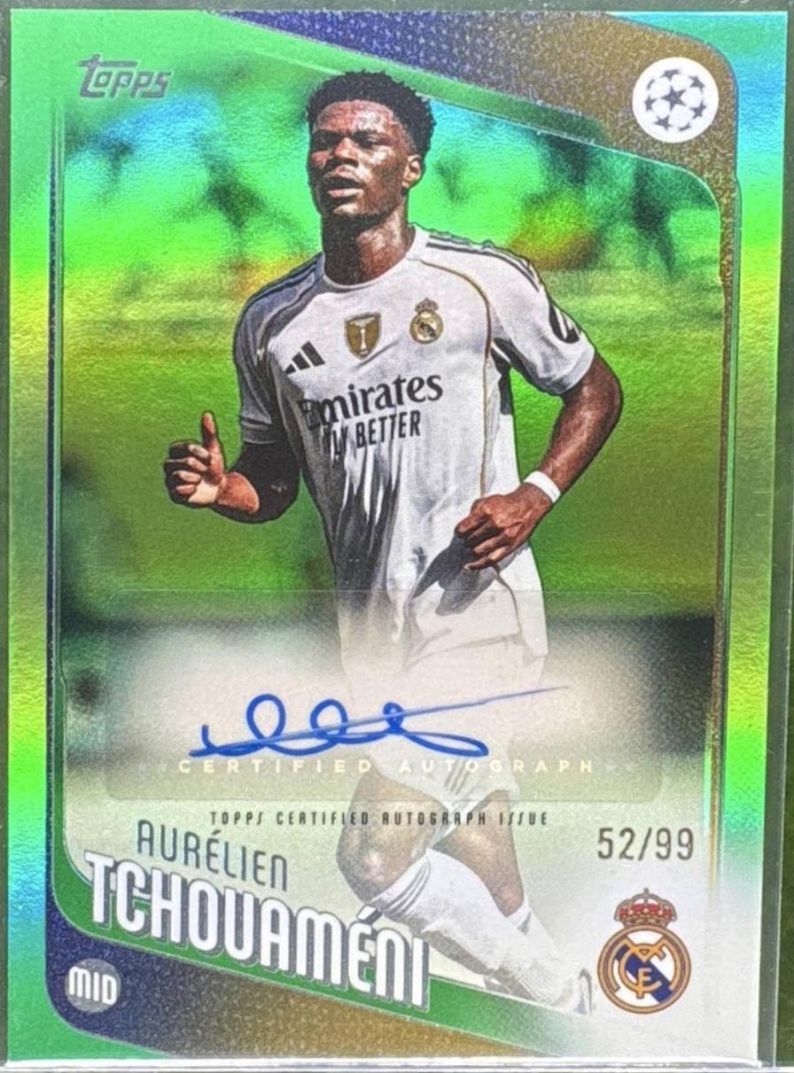 Aurelien Tchouameni [Green Foil] #BA-AT