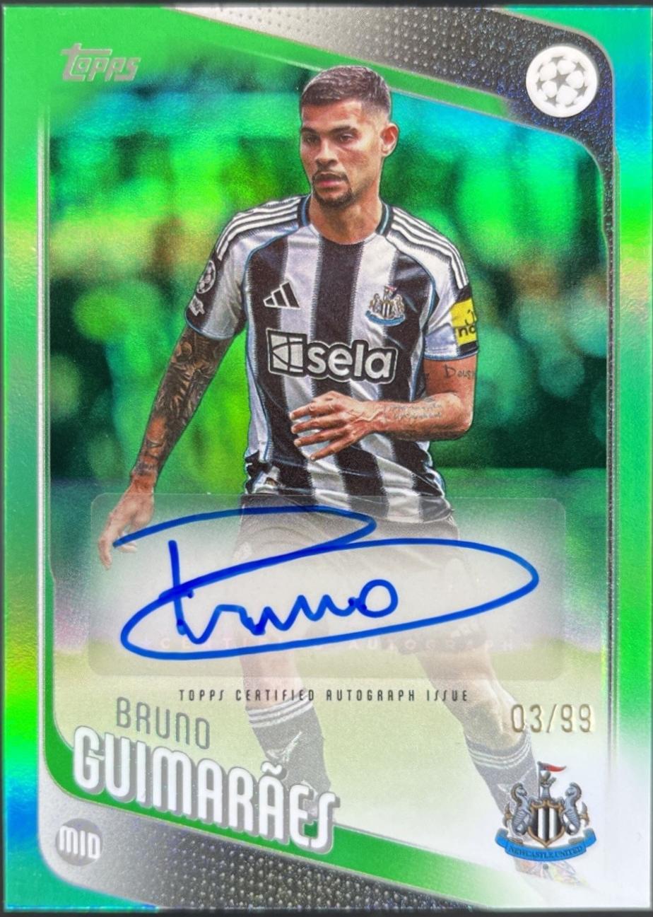 Bruno Guimaraes [Green Foil] #BA-BG