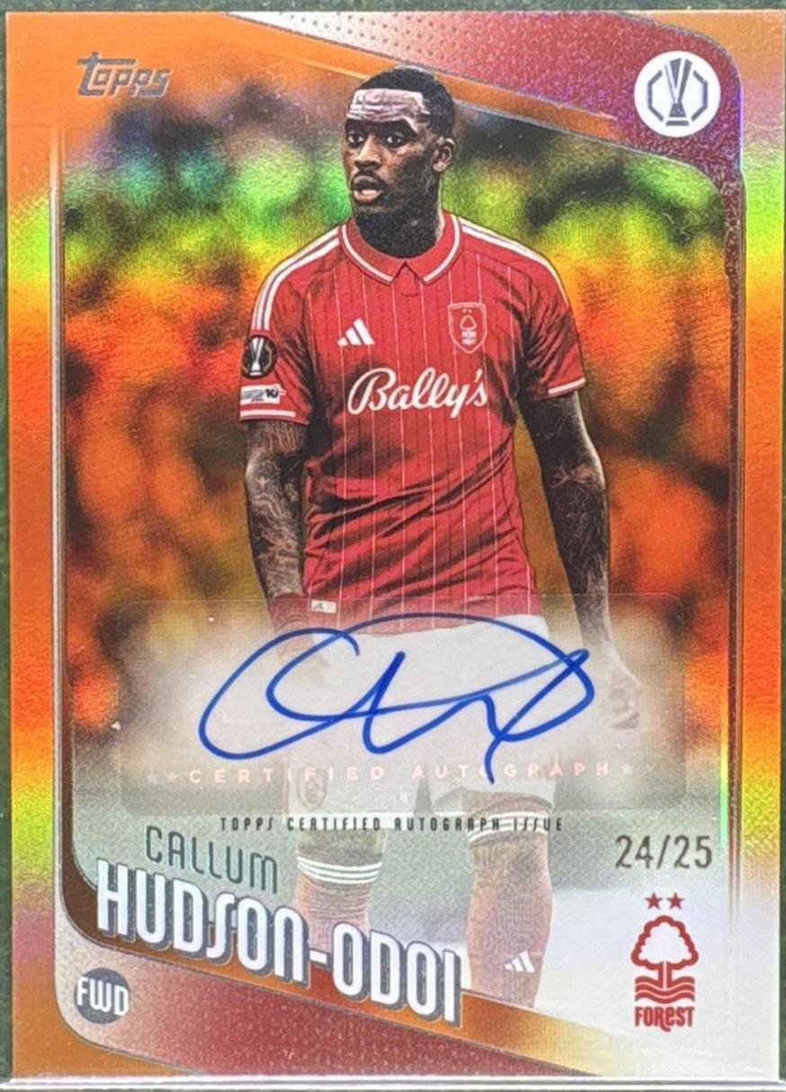 Callum Hudson-Odoi [Orange Foil] #BA-CHO