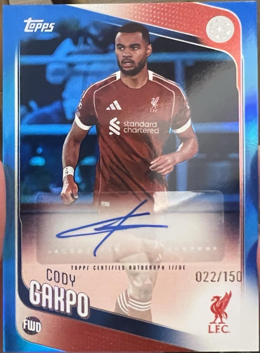 Cody Gakpo [Blue Foil] #BA-CG