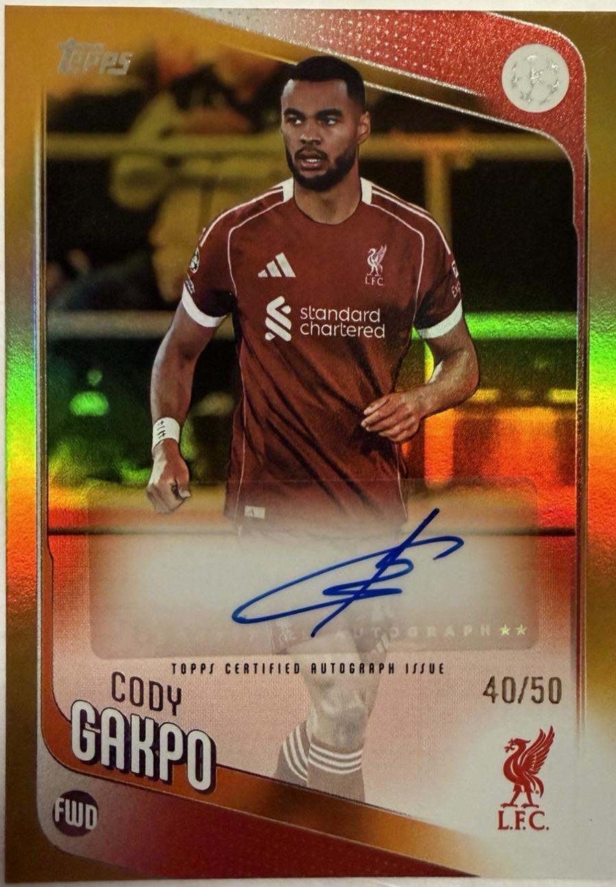 Cody Gakpo [Gold Foil] #BA-CG