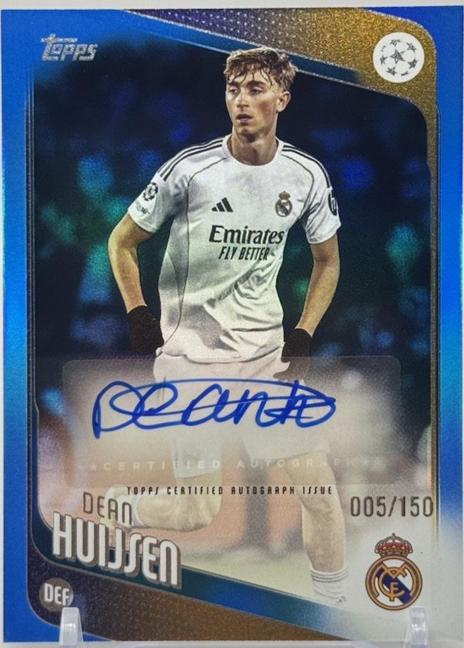 Dean Huijsen [Blue Foil] #BA-DH