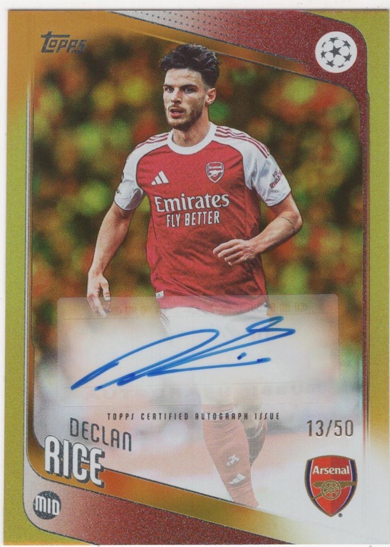Declan Rice [Gold Foil] #BA-DR