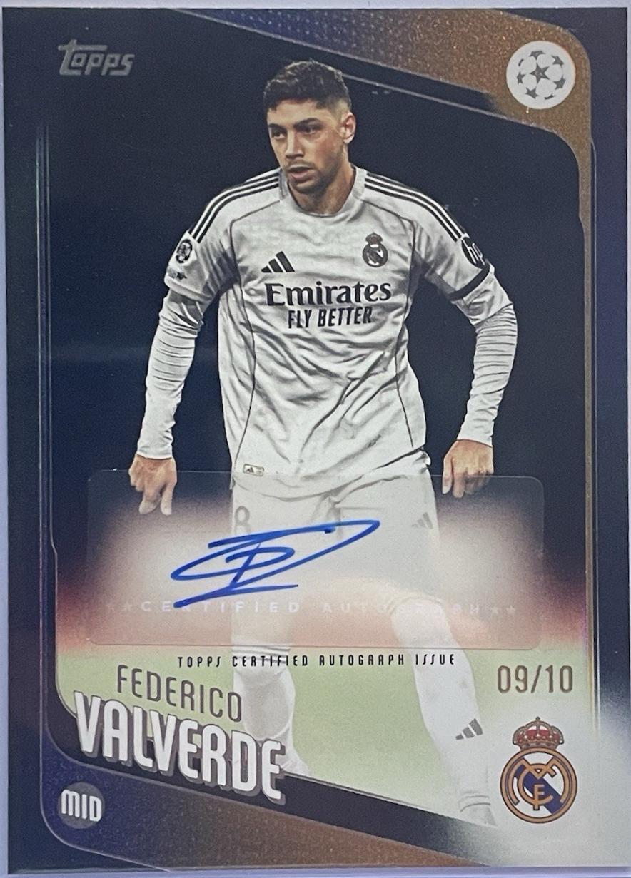 Federico Valverde [Black Foil] #BA-FV