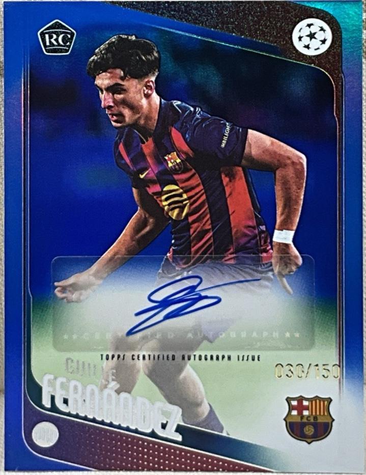 Guille Fernandez [Blue Foil] #BA-GF