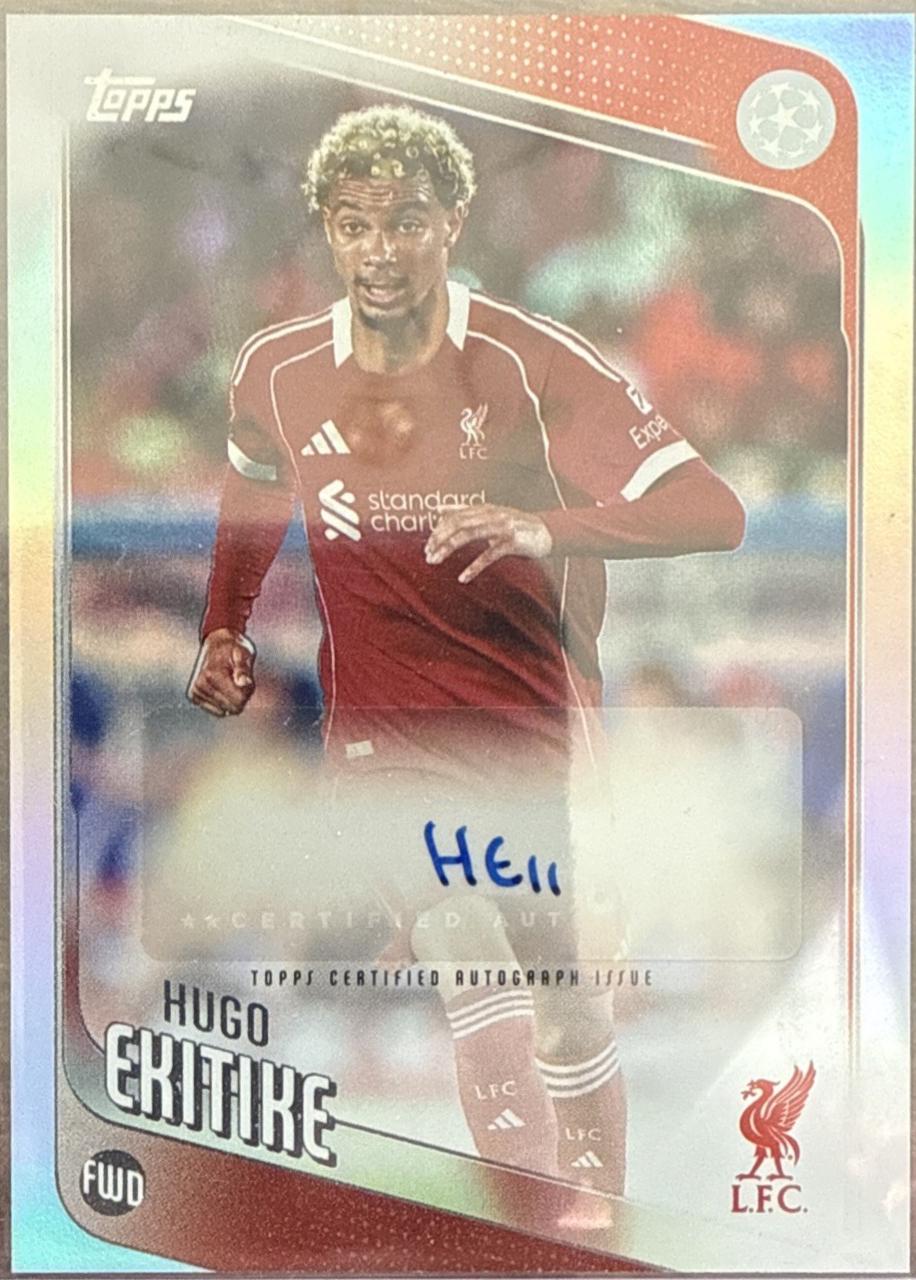 Hugo Ekitike [Orange Foil] #BA-HE