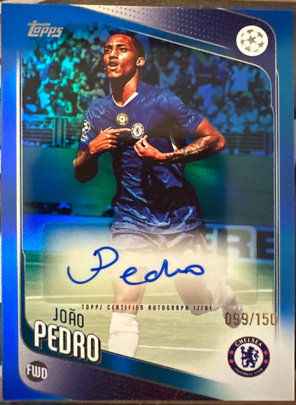 Joao Pedro [Blue Foil] #BA-JP