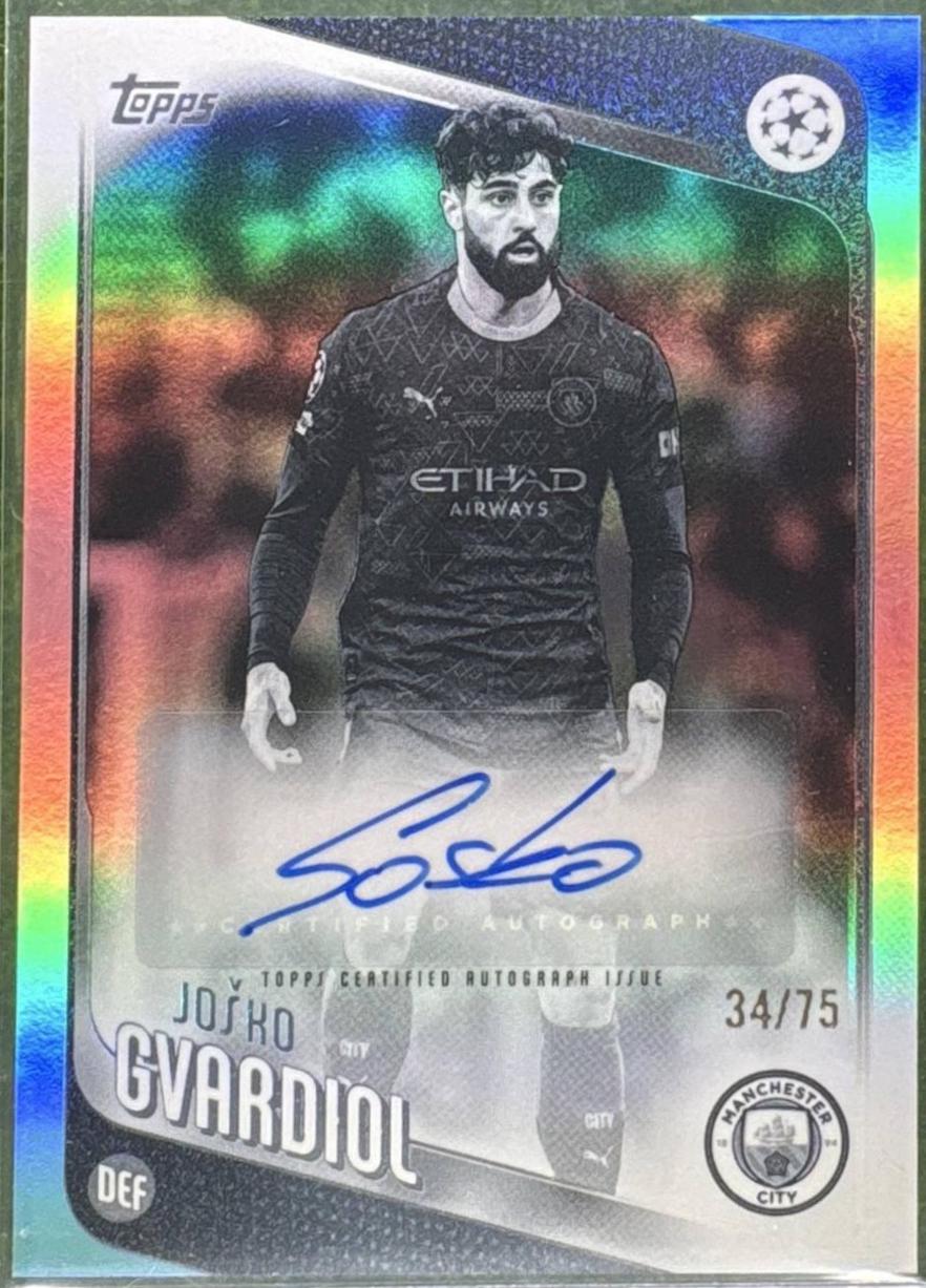 Josko Gvardiol [Black White Foil] #BA-JG
