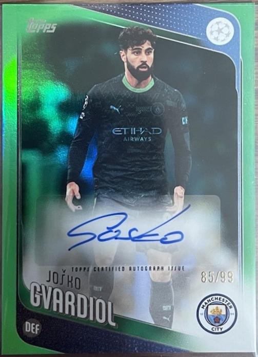 Josko Gvardiol [Green Foil] #BA-JG