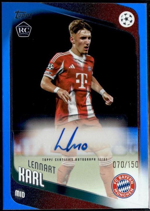 Lennart Karl [Blue Foil] #BA-LK