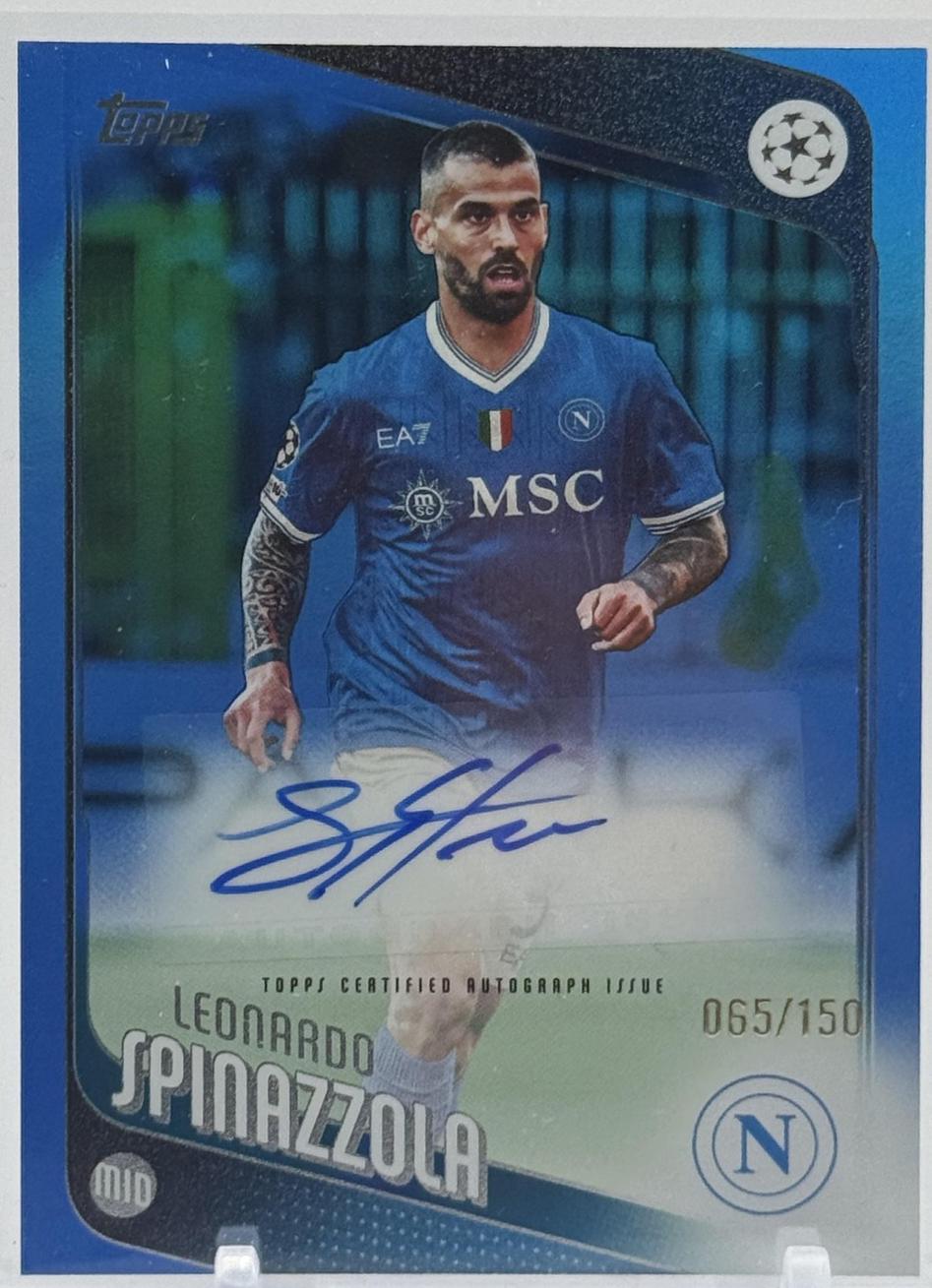 Leonardo Spinazzola [Blue Foil] #BA-LS