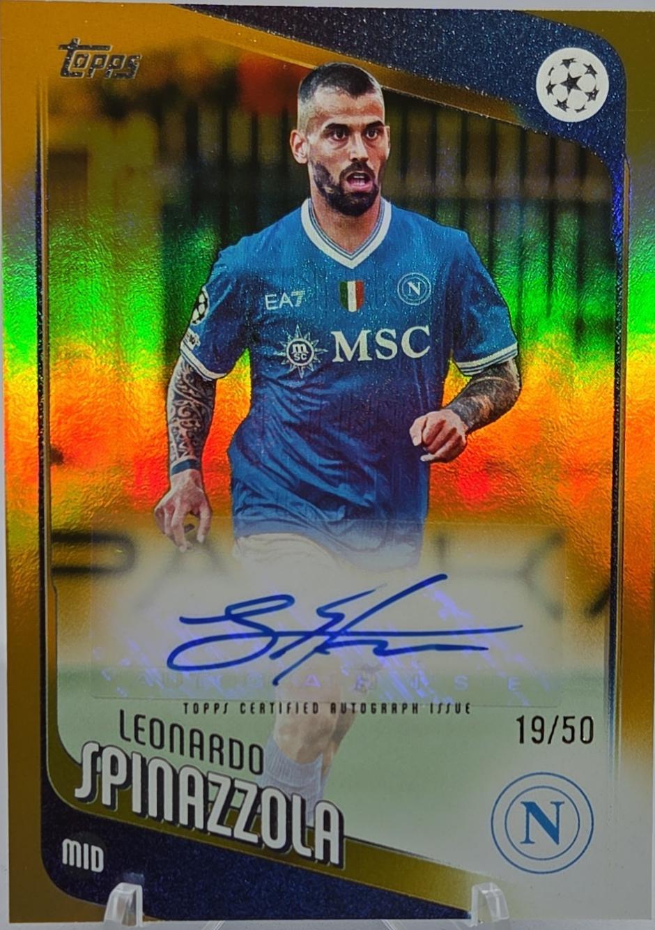 Leonardo Spinazzola [Gold Inferno] #BA-LS
