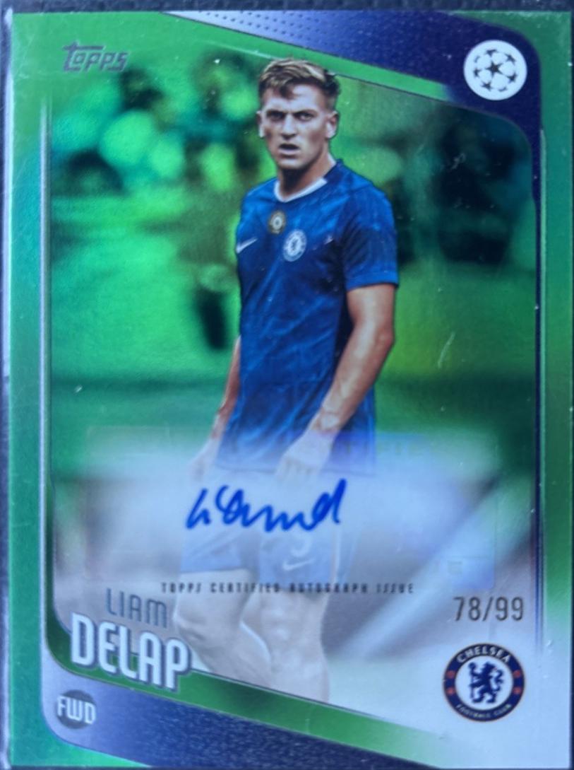 Liam Delap [Green Foil] #BA-LD