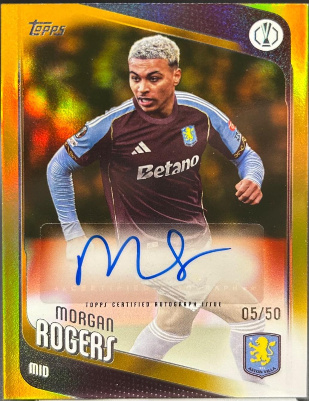 Morgan Rogers [Gold Inferno] #BA-MR