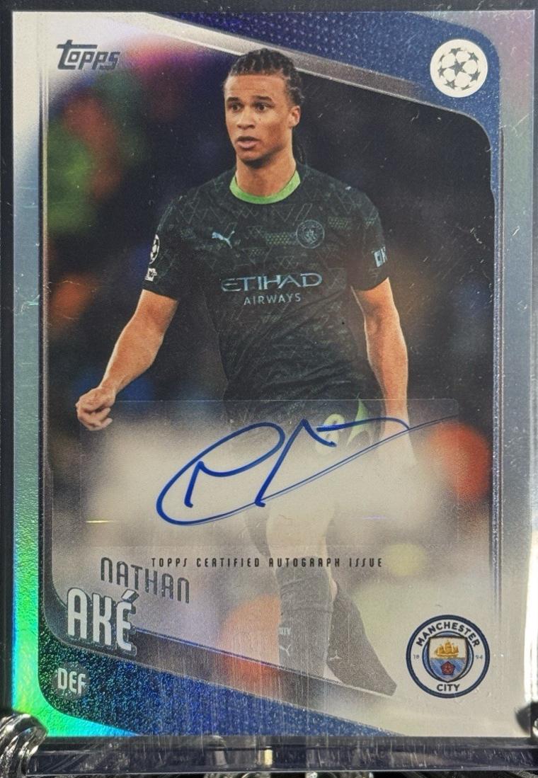 Nathan Ake [Orange Foil] #BA-NA