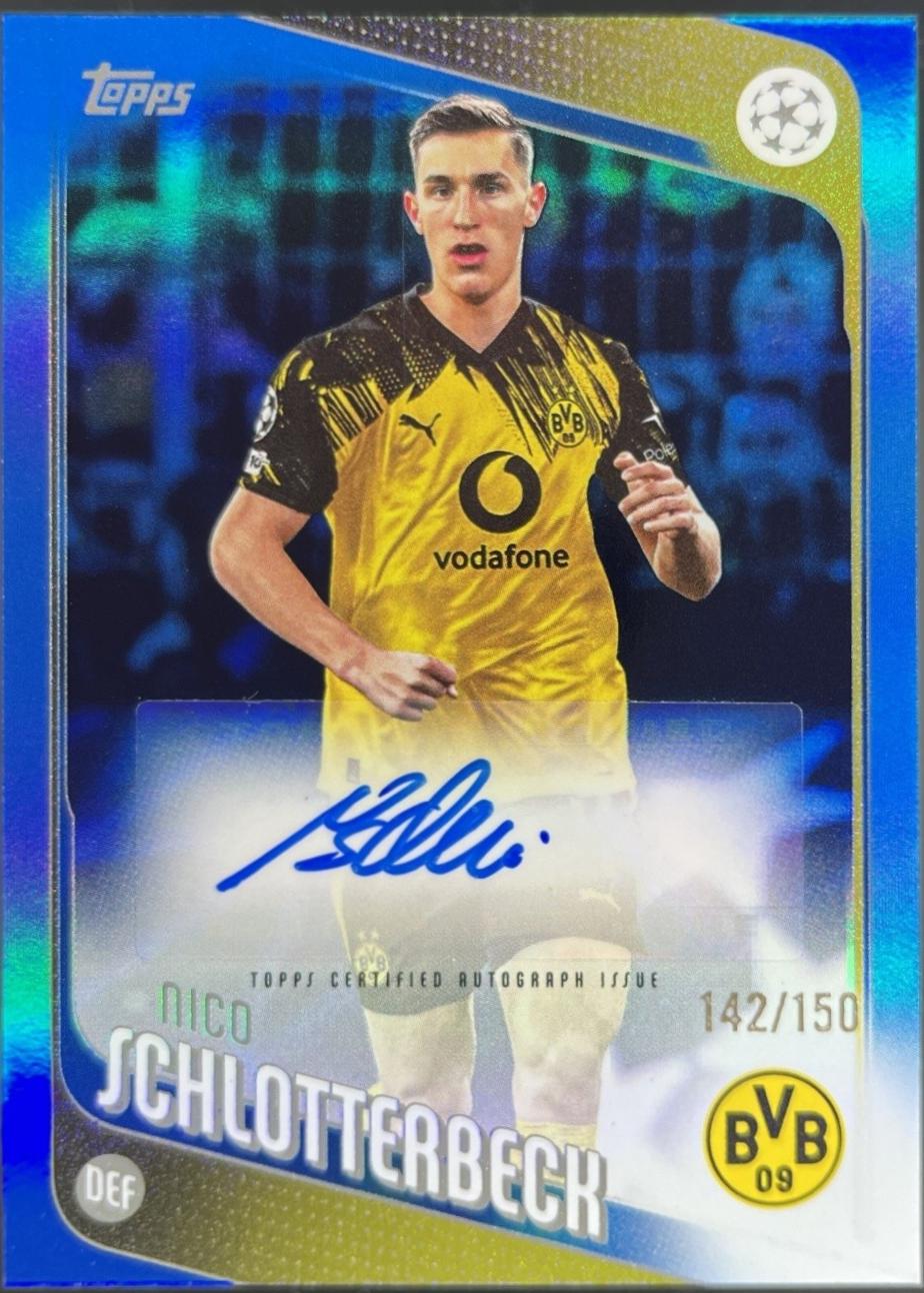 Nico Schlotterbeck [Blue Foil] #BA-NS
