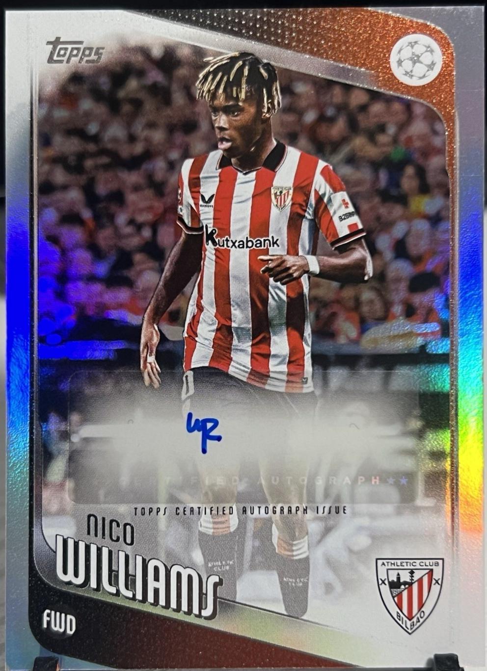 Nico Williams [Orange Foil] #BA-NW